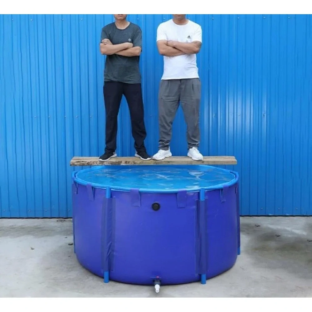 Canvas Fish Pond Pool,Above Ground Pond,PVC Fish Pond,Round MSRP:216$